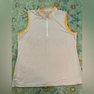 Smith & Quinn Kennedy Top. Sz XL. EUC. Pink and orange.